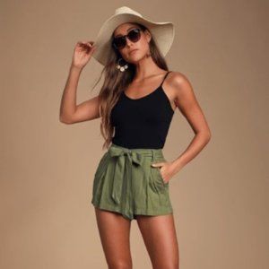 NEW Lulus BB Dakota Climb The Ladder Shorts Small